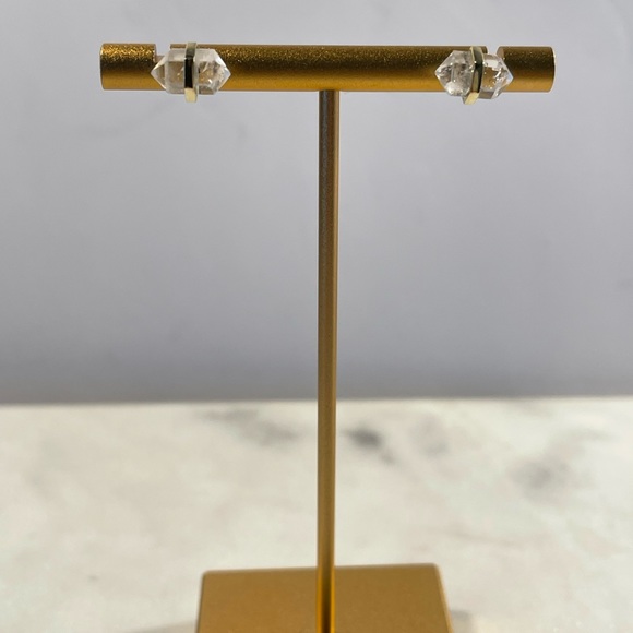 NEW Krystle Knight Quartz Crystal Studs - Picture 6 of 10